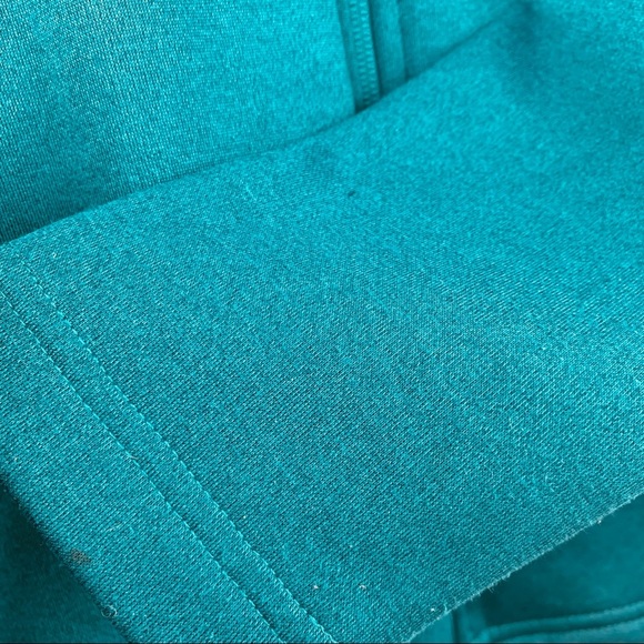 The North Face Teal Green Zip Up Jacket - Picture 9 of 16